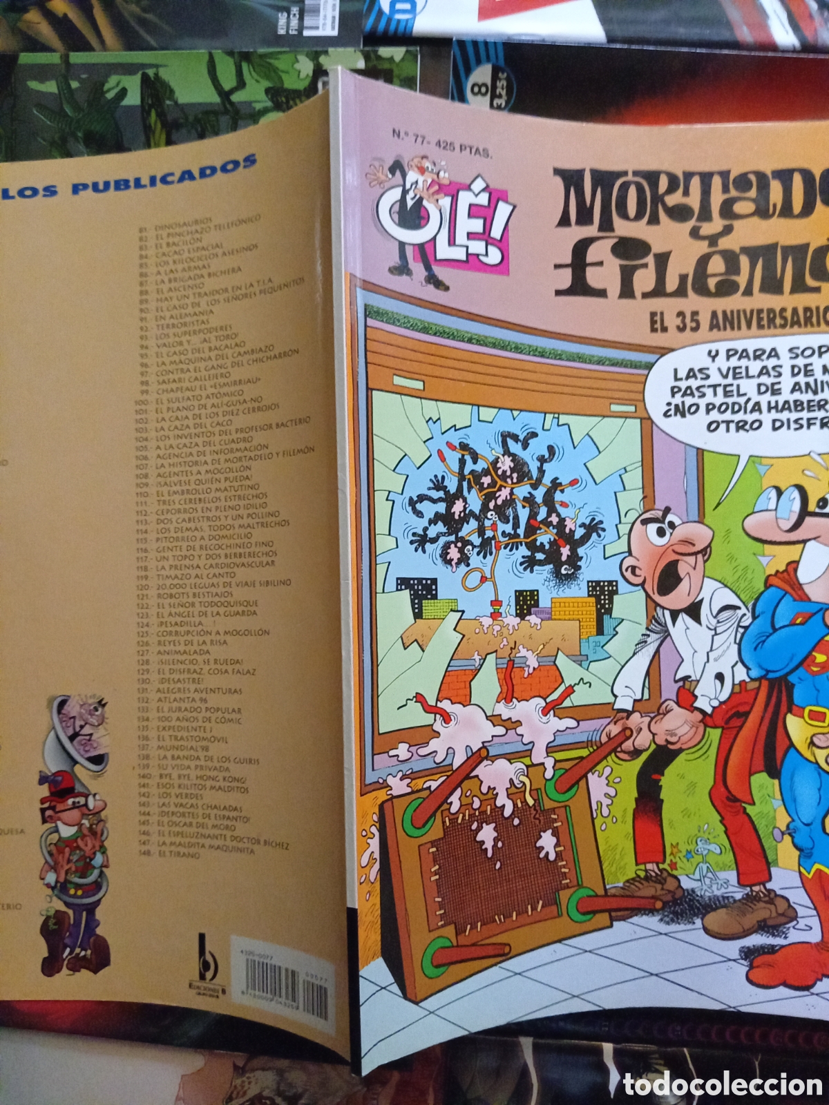 C&oacute;mics: Colecci&oacute;n Ol&eacute; Mortadelo y Filem&oacute;n 77 cj99 - Foto 3