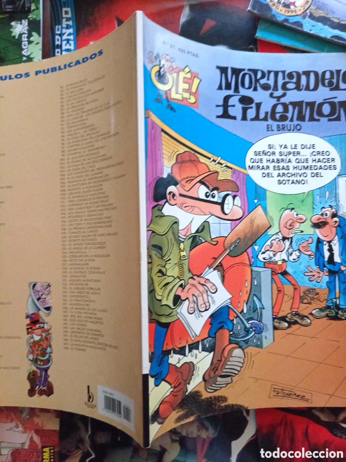 C&oacute;mics: Colecci&oacute;n Ol&eacute; Mortadelo y Filem&oacute;n 27 cj99 - Foto 3