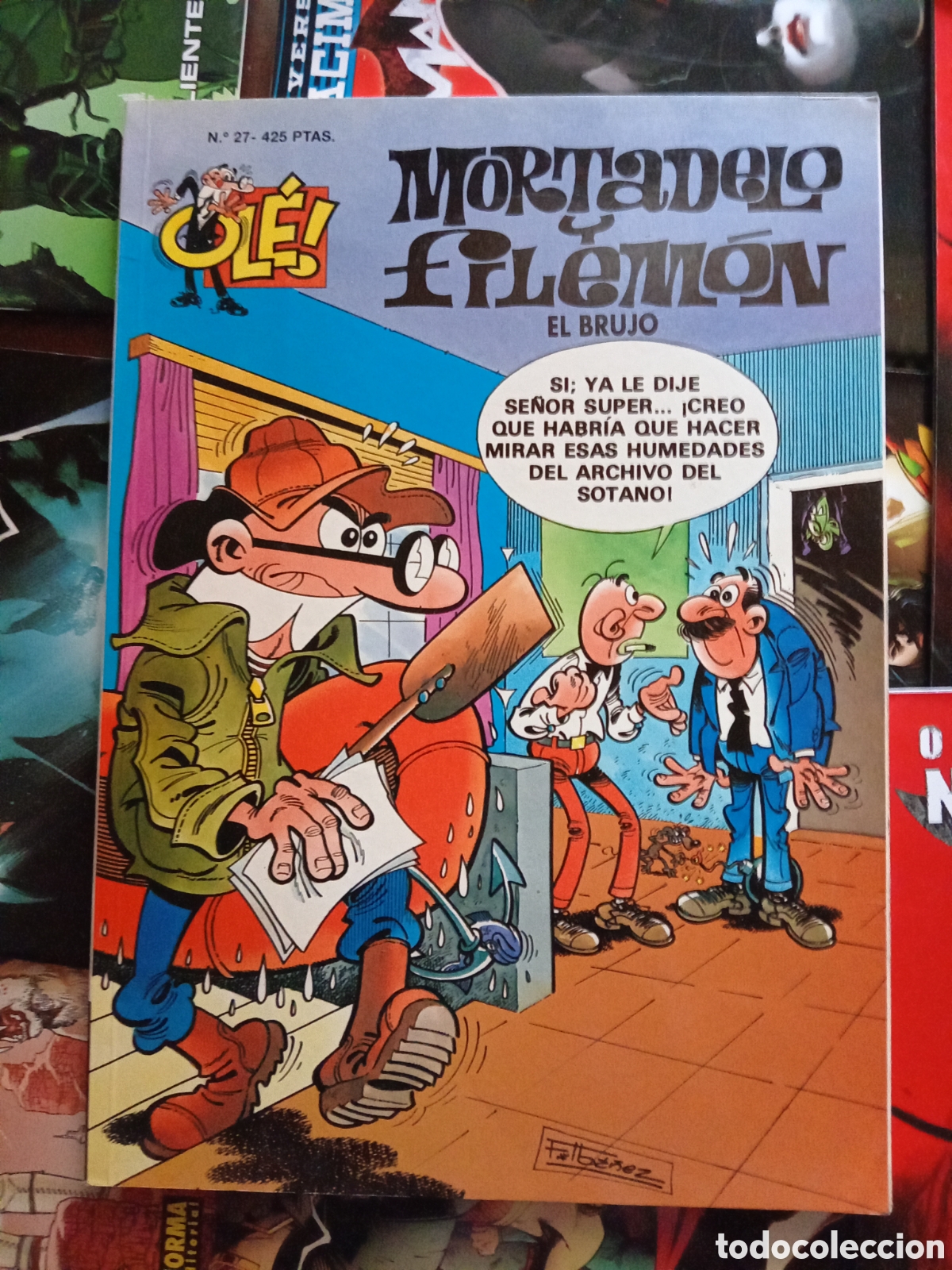 C&oacute;mics: Colecci&oacute;n Ol&eacute; Mortadelo y Filem&oacute;n 27 cj99