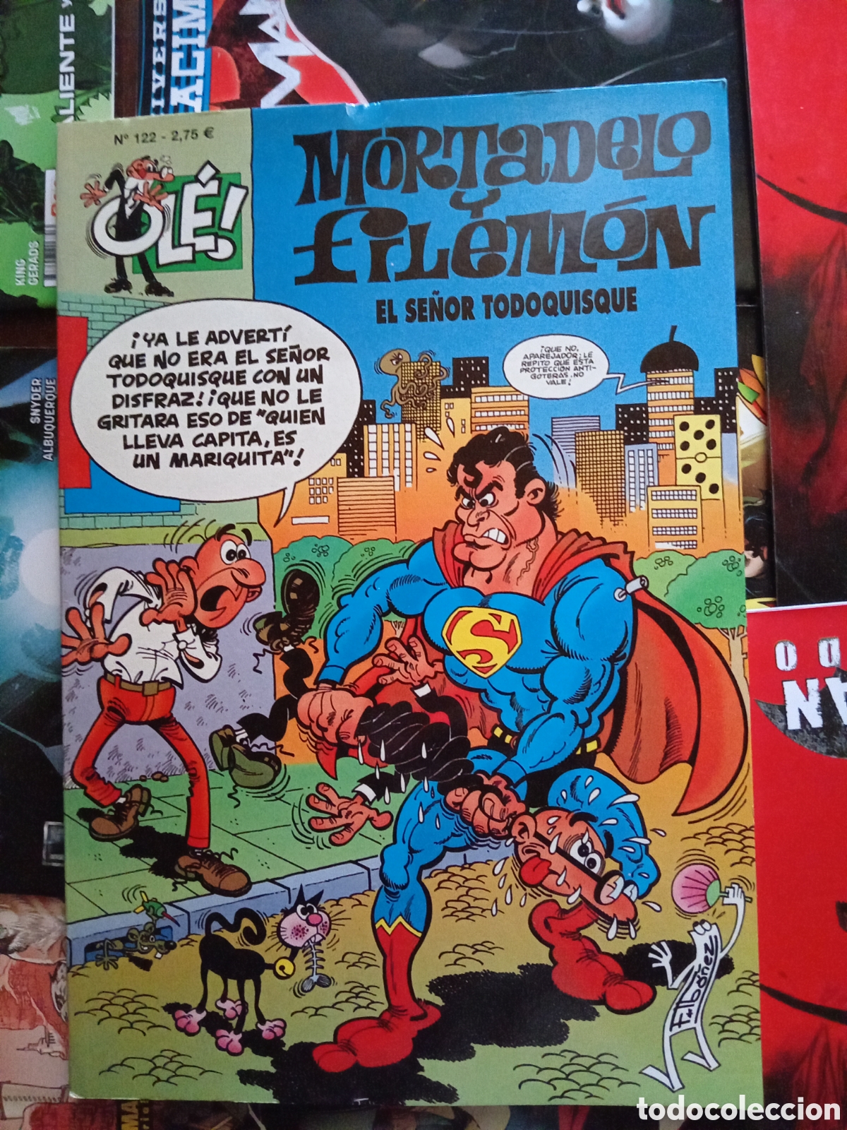 C&oacute;mics: Colecci&oacute;n Ol&eacute; Mortadelo y Filem&oacute;n 122 cj99