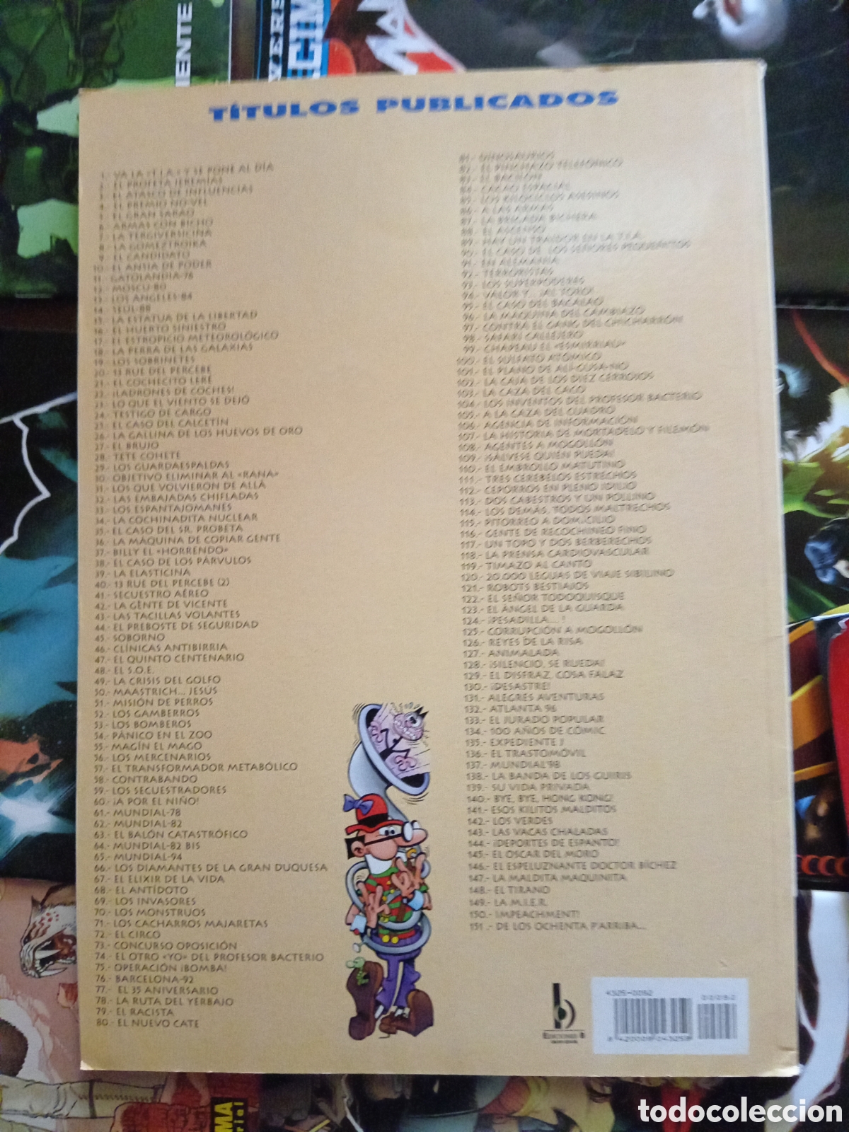 C&oacute;mics: Colecci&oacute;n Ol&eacute; Mortadelo y Filem&oacute;n 92 cj99 - Foto 2