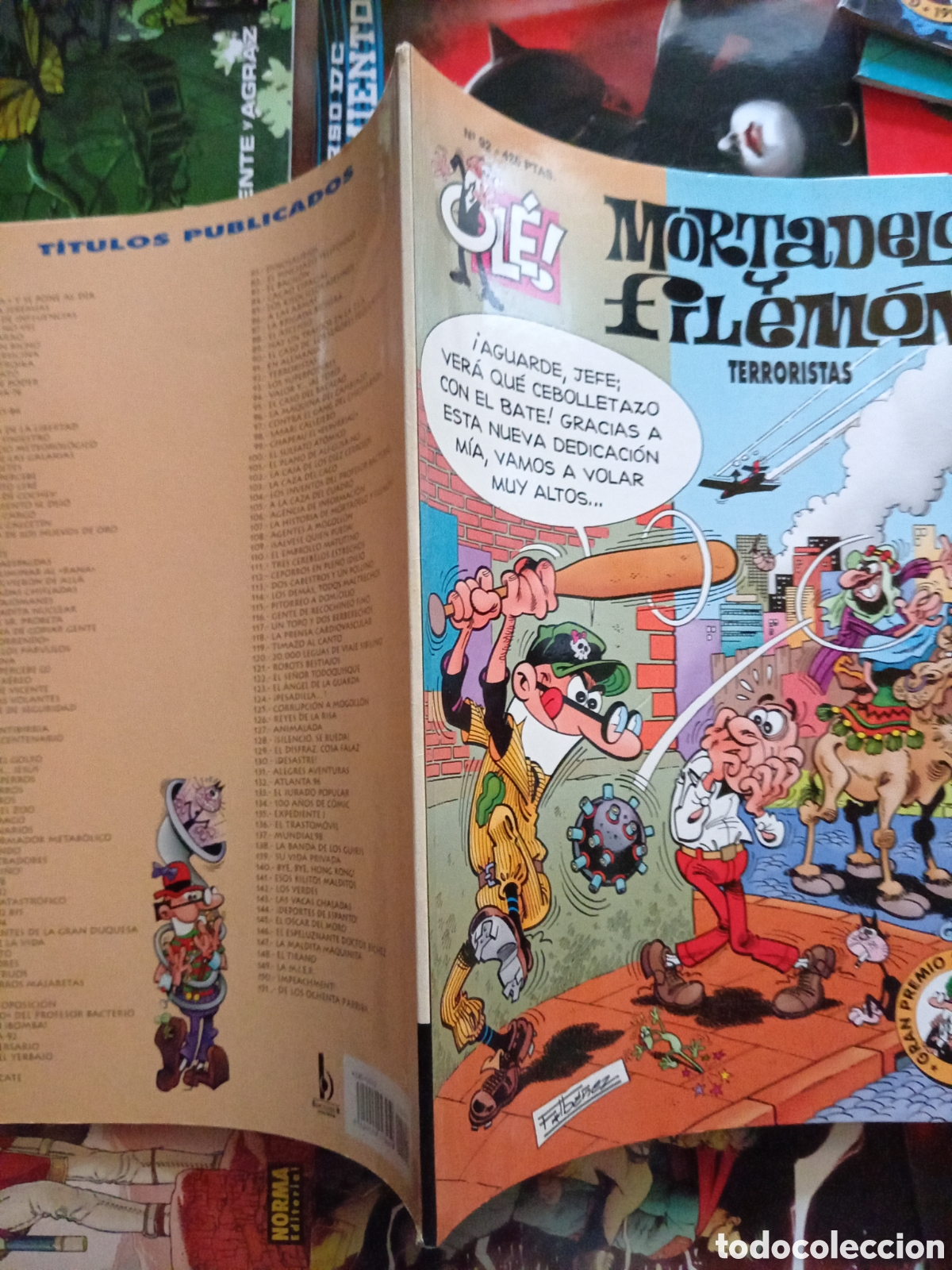 C&oacute;mics: Colecci&oacute;n Ol&eacute; Mortadelo y Filem&oacute;n 92 cj99 - Foto 3