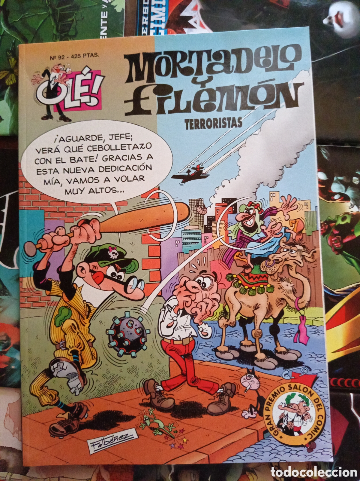 C&oacute;mics: Colecci&oacute;n Ol&eacute; Mortadelo y Filem&oacute;n 92 cj99 - Foto 1