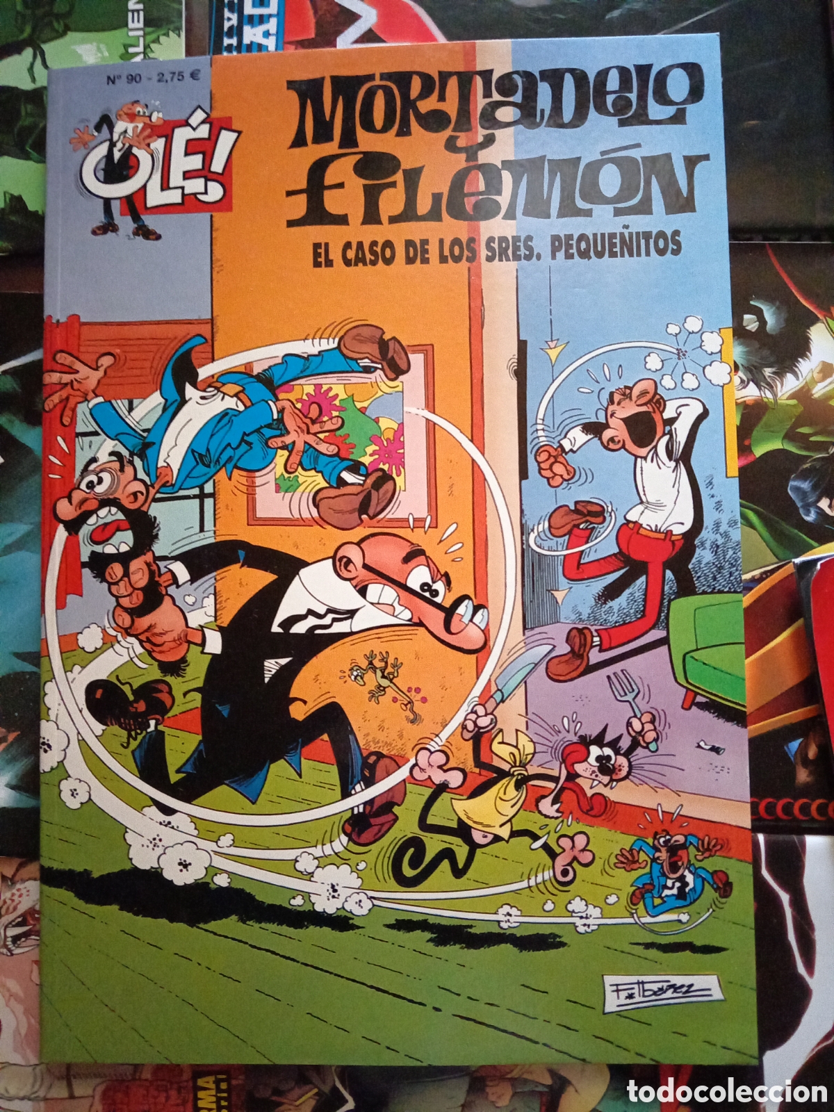 C&oacute;mics: Colecci&oacute;n Ol&eacute; Mortadelo y Filem&oacute;n 90 cj99