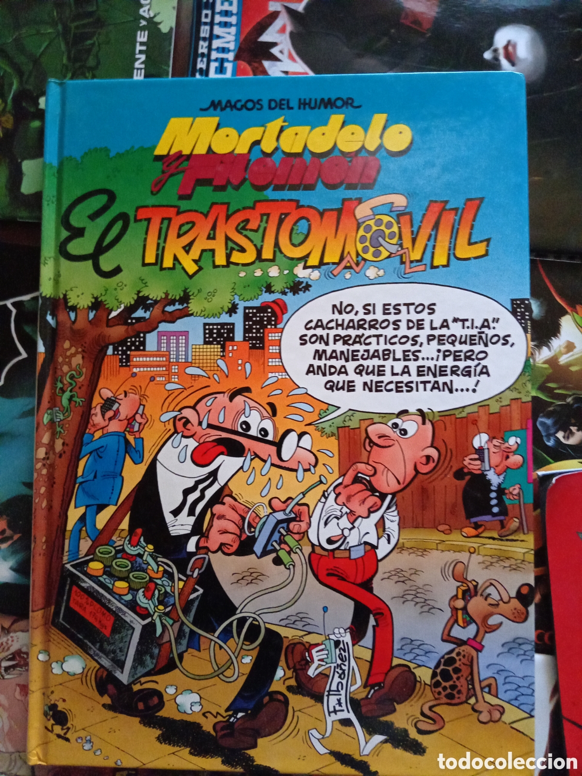 Comics : Magos del humor Mortadelo y Filem&oacute;n El trastomovil cj99
