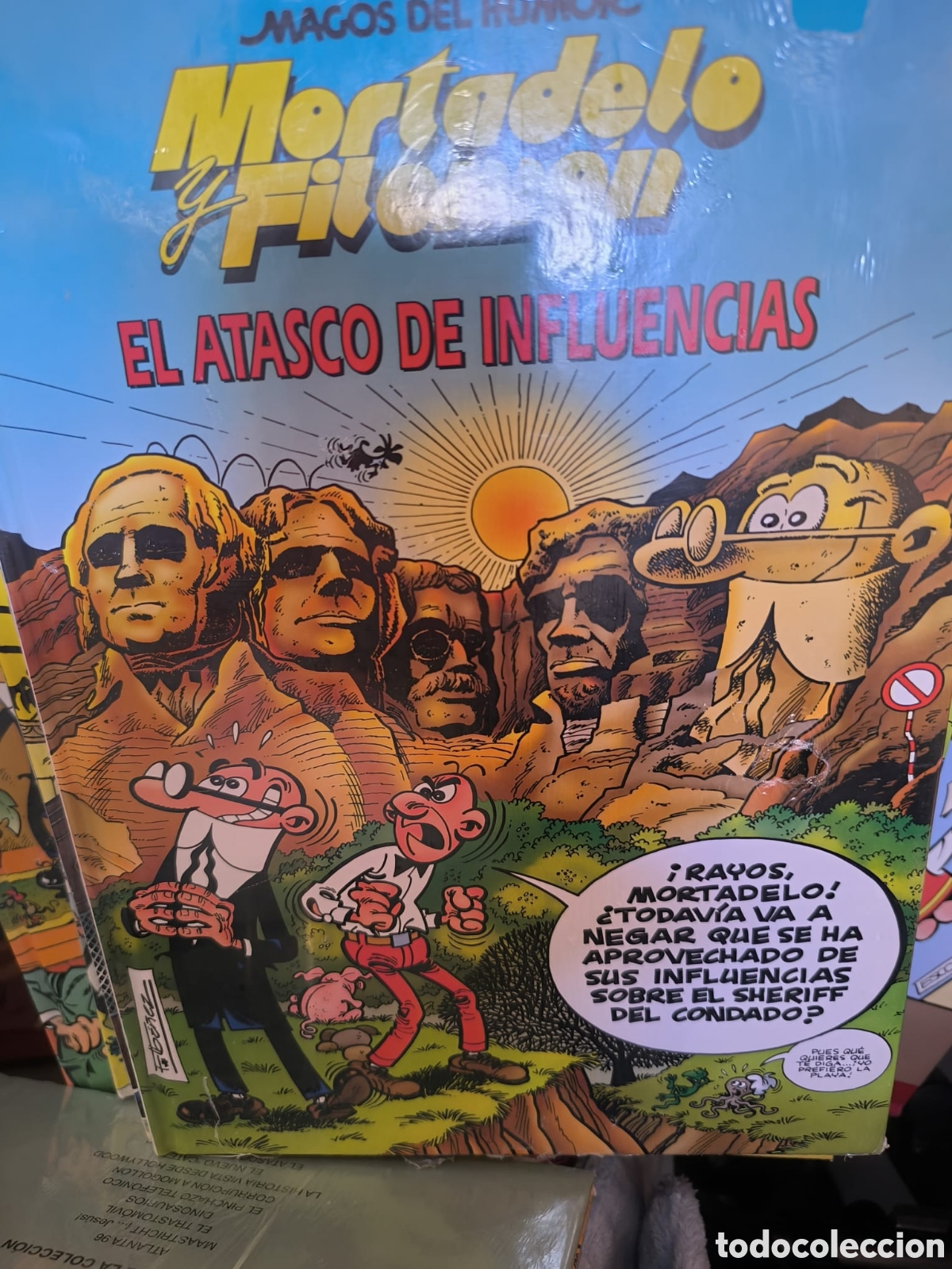 Comics: Mortadelo y Filem&oacute;n: El atasco de influencias