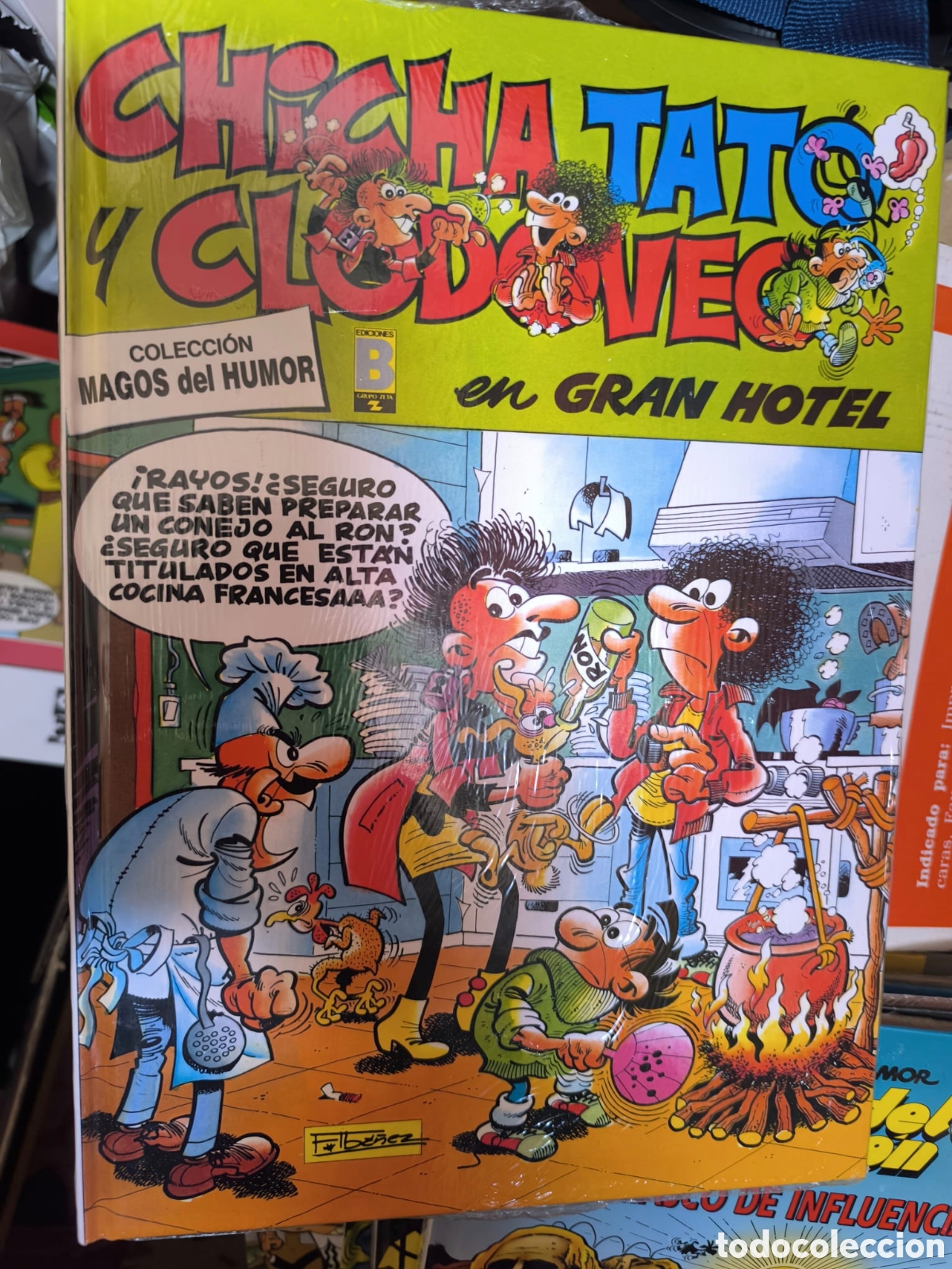 Comics : Tebeo Chicha Tato y Clodo Vec en Gran Hotel