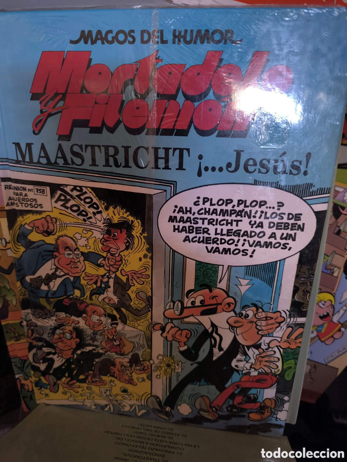 Comics : Tebeo Mortadelo y Filem&oacute;n: Maastricht &iexcl;...Jes&uacute;s!