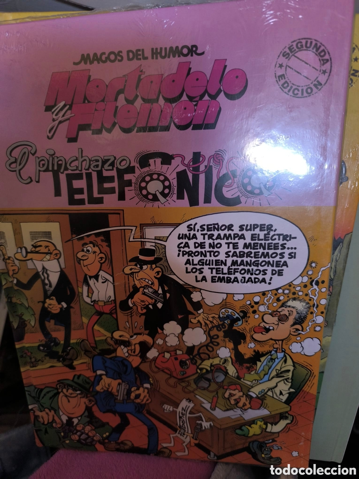Comics : Mortadelo y Filem&oacute;n: El pinchazo telef&oacute;nico