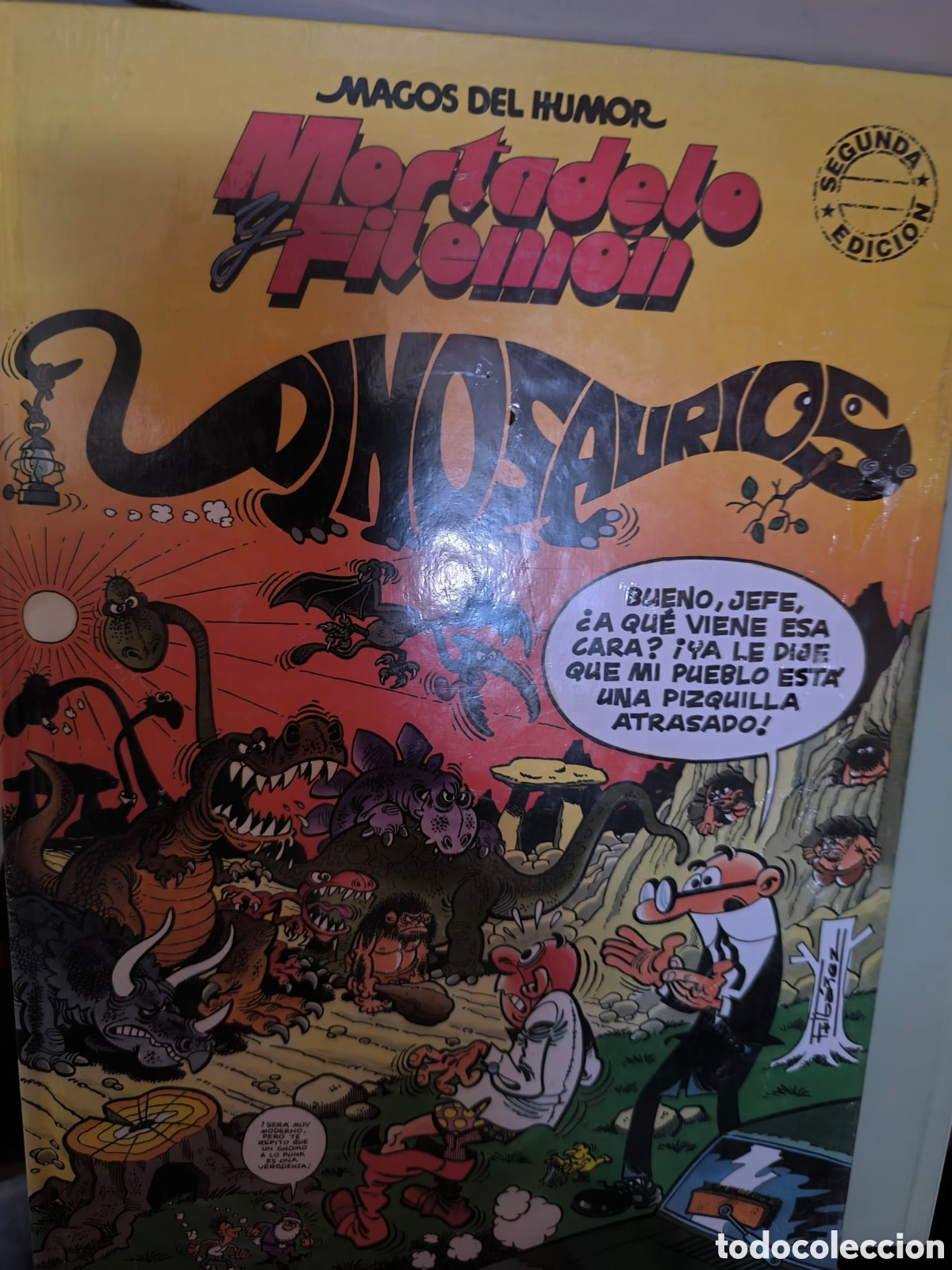Comics: Tebeo Mortadelo y Filem&oacute;n Dinosaurios