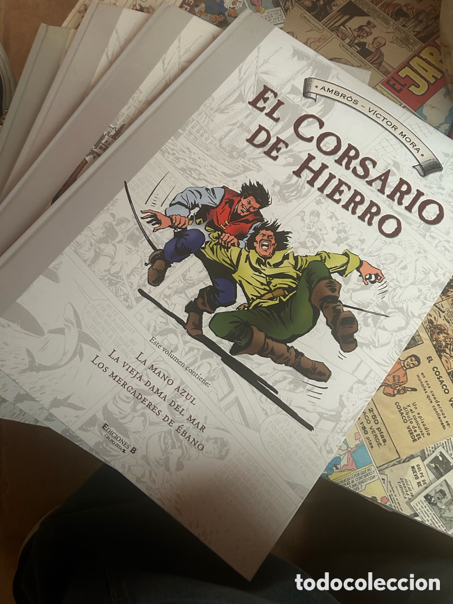 Comics : EL CORSARIO DE HIERRO, tama&ntilde;o gigante 4 vol&uacute;menes