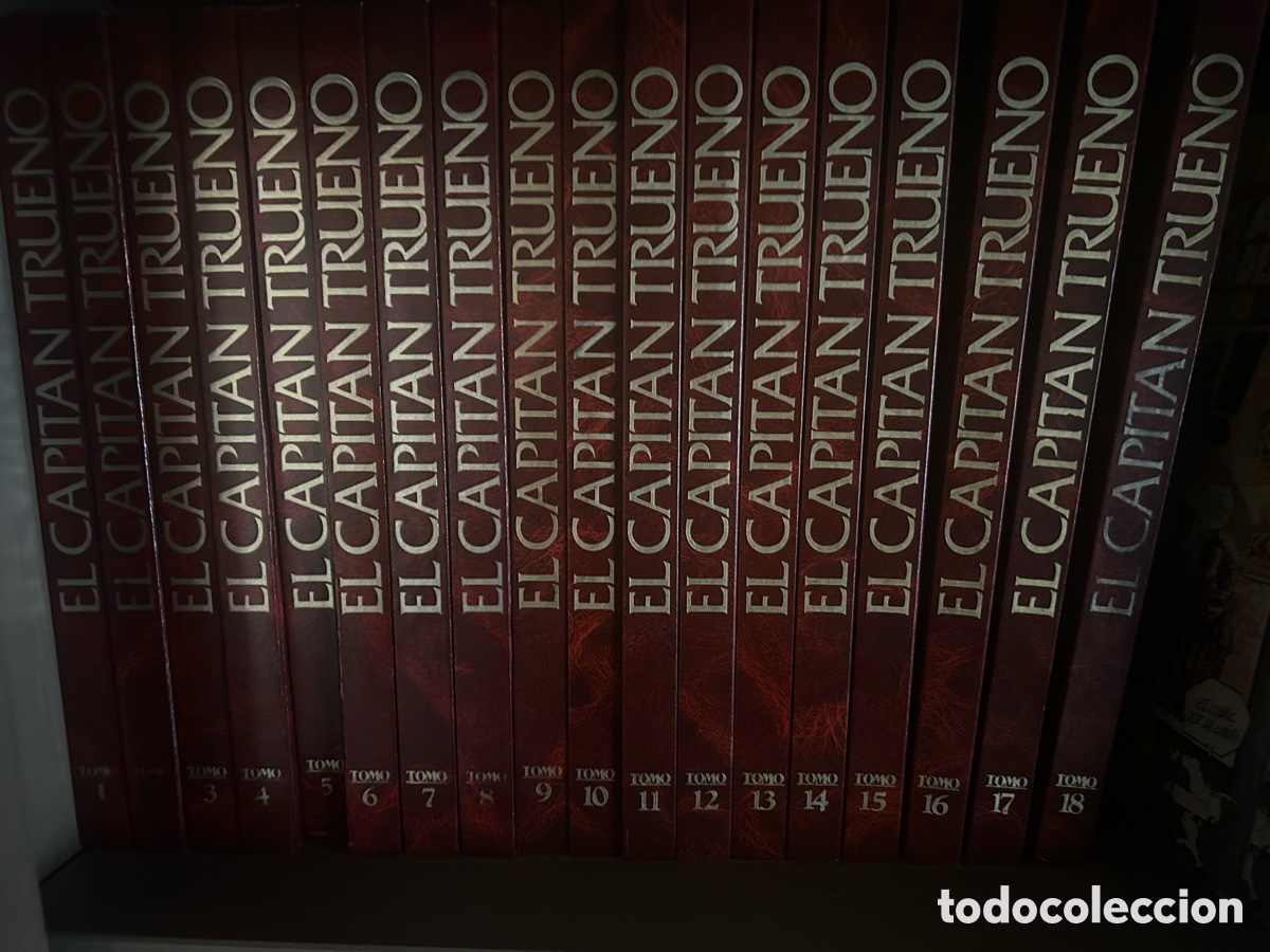 Comics : El Capit&aacute;n Trueno - Seeie hist&oacute;rica en 18 vol&uacute;menes de tapadura-