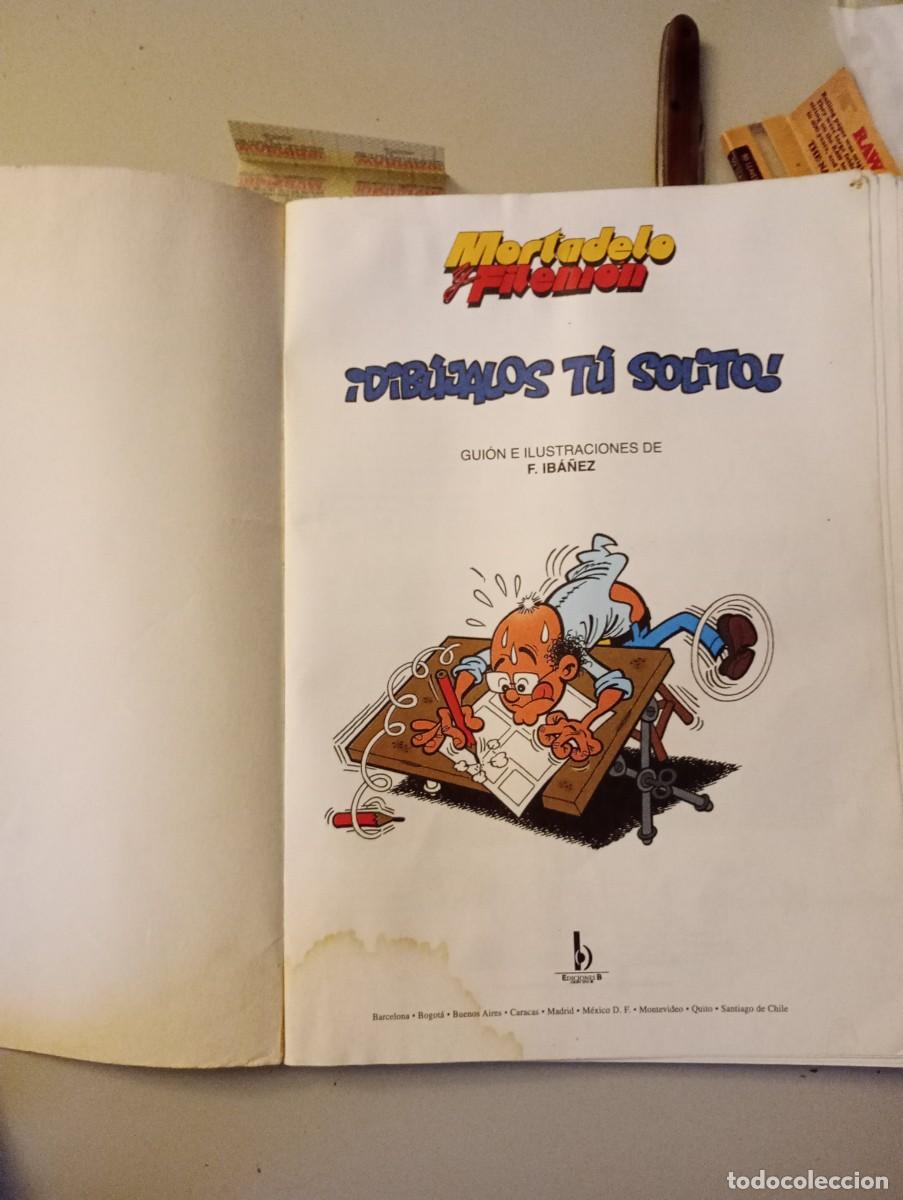 C&oacute;mics: Dib&uacute;jalos t&uacute; solito! Mortadelo y Filem&oacute;n (Ediciones B, 2007) - &iexcl;Interior Limpio e Impoluto - Foto 6