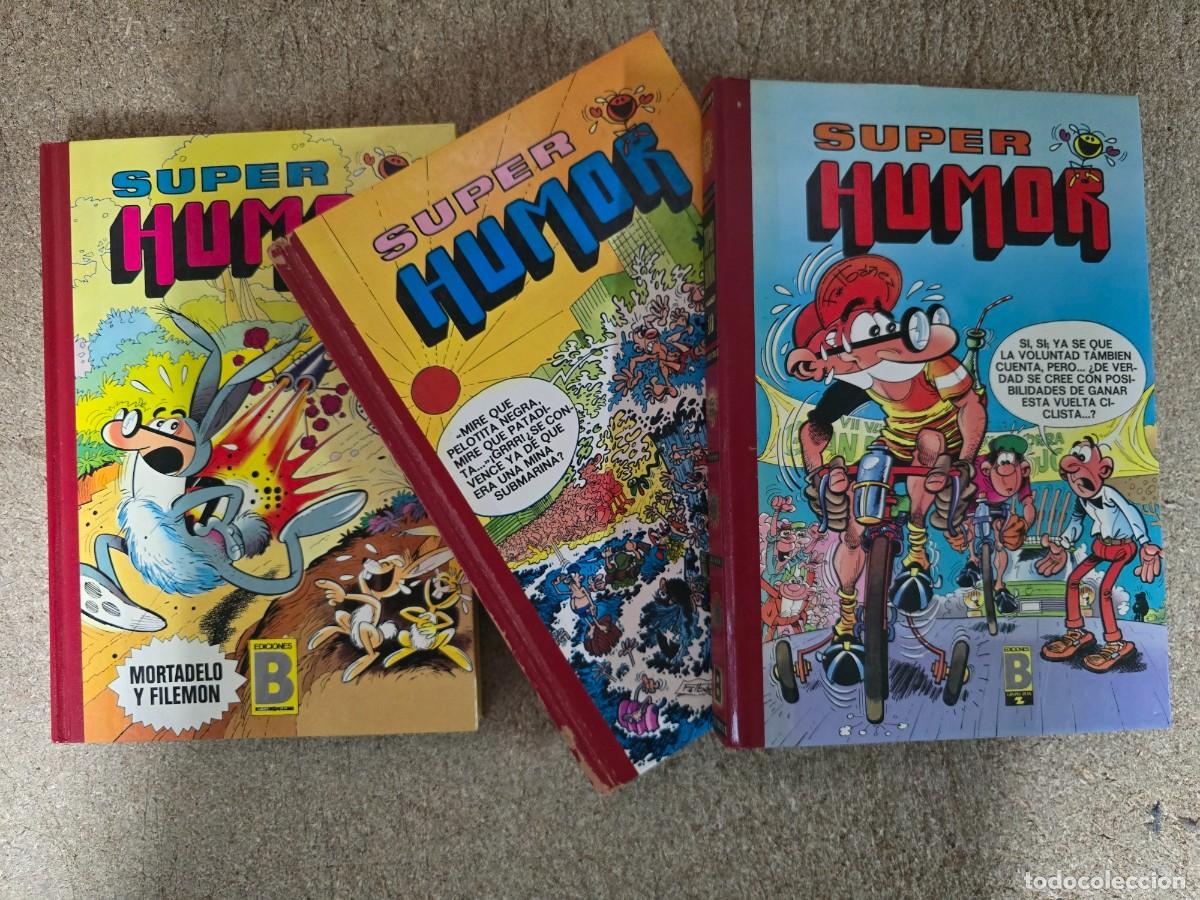 C&oacute;mics: Super Humor Lote 3 Tomos.Mortadelo y Filemon.Ediciones B - Foto 1