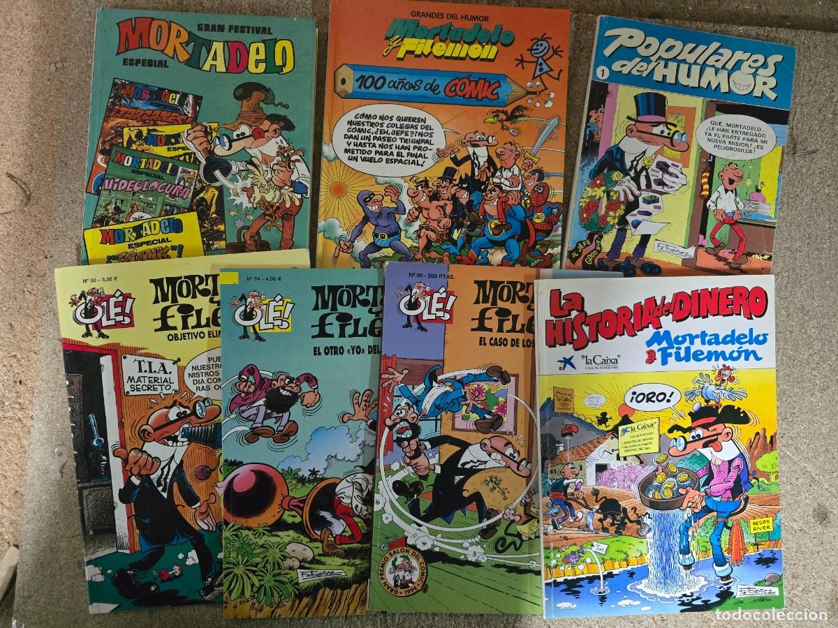 C&oacute;mics: Lote 7 Tomos.Mortadelo y Filemon.Ediciones B.Bruguera - Foto 1