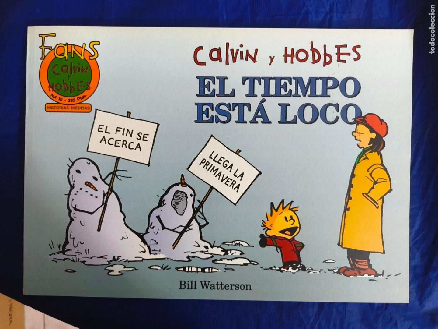 C&oacute;mics: FANS CALVIN HOBBES EDICIONES B #1O MUY BUEN ESTADO CPB