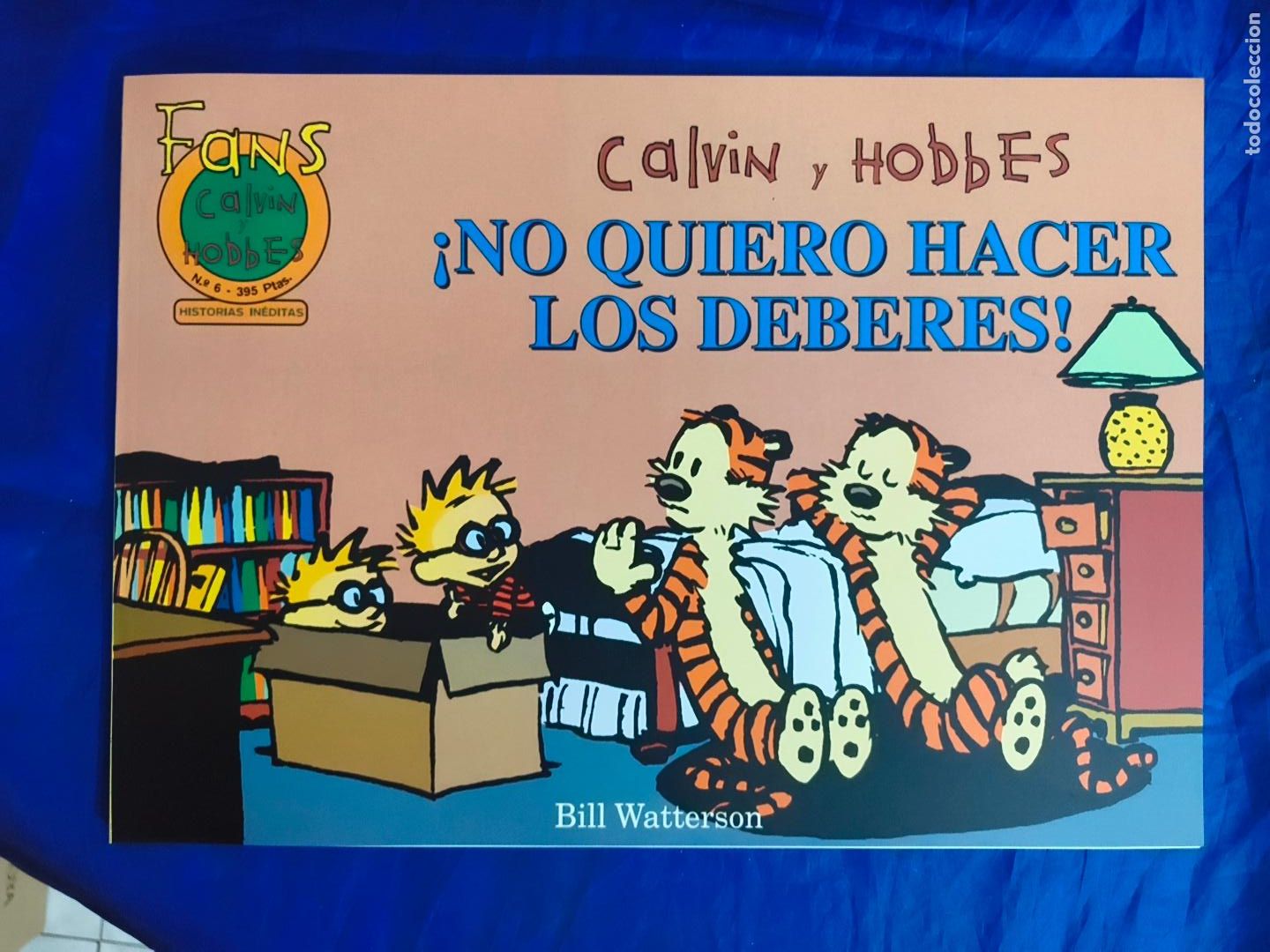 C&oacute;mics: FANS CALVIN HOBBES EDICIONES B #6 MUY BUEN ESTADO CPB