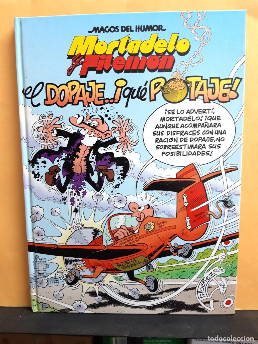 C&oacute;mics: MAGOS DEL HUMOR. N&ordm; 113. MORTADELO Y FILEM&Oacute;N. EL DOPAJE &iexcl;QU&Eacute; POTAJE!. EDICIONES B