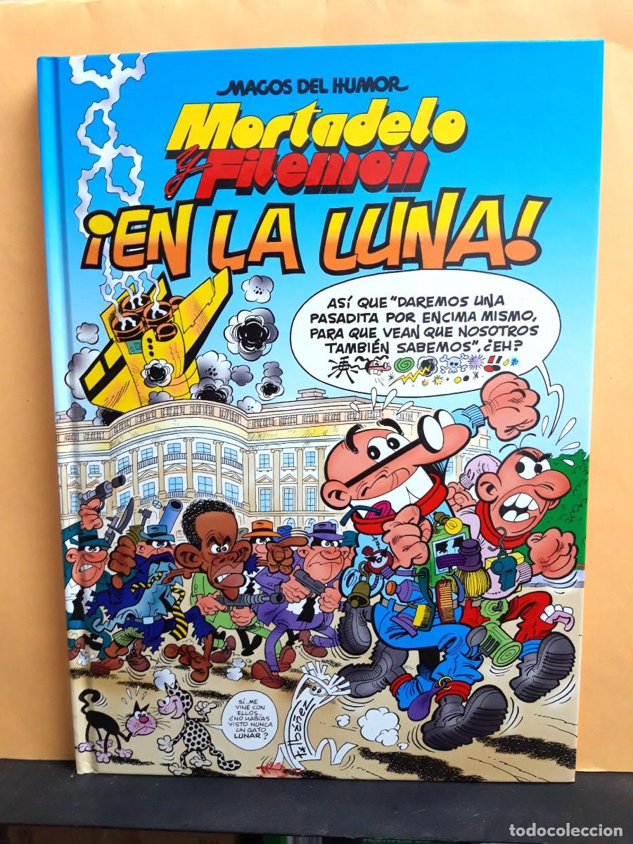 C&oacute;mics: MAGOS DEL HUMOR. N&ordm; 127. MORTADELO Y FILEM&Oacute;N. &iexcl;EN LA LUNA!. EDICIONES B
