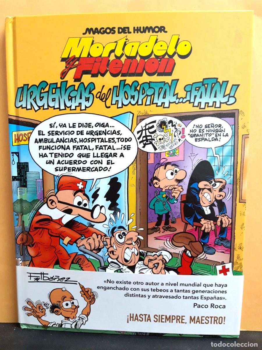 C&oacute;mics: MAGOS DEL HUMOR. N&ordm; 194. MORTADELO Y FILEM&Oacute;N. URGENCIAS DEL HOSPITAL &iexcl;FATAL!. EDICIONES B