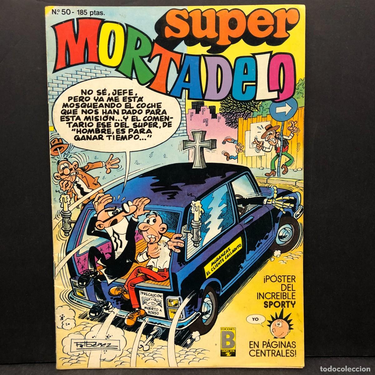 C&oacute;mics: SUPER MORTADELO - N&ordm;50 - EDICIONES B - GRUPO ZETA / 1323