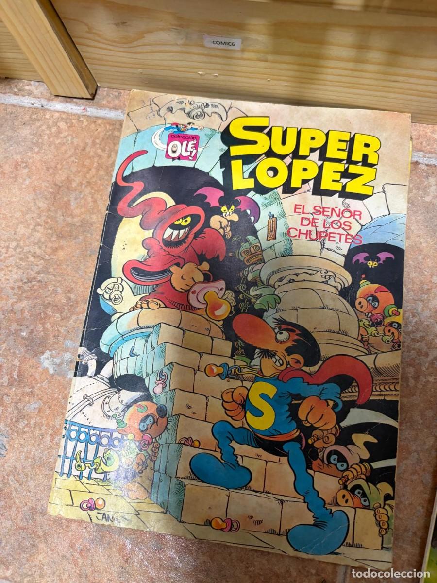 C&oacute;mics: COMIC6 OLE SUPERLOPEZ SUPER LOPEZ JAN EL SE&Ntilde;OR DE LOS CHUPETES - Foto 1