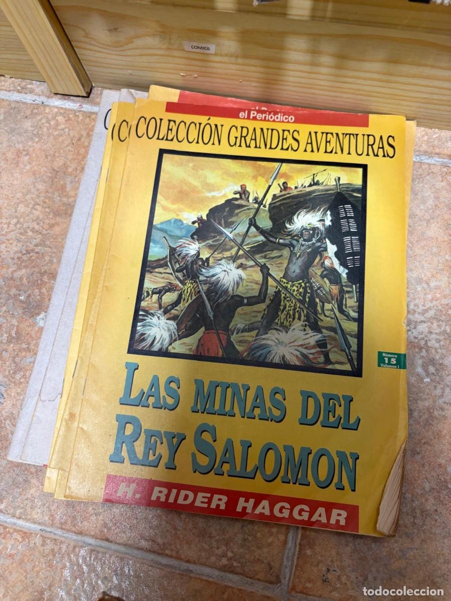 C&oacute;mics: COMIC6 COLECCION GRANDES AVENTURAS, LAS MINAS DEL REY SALOMON