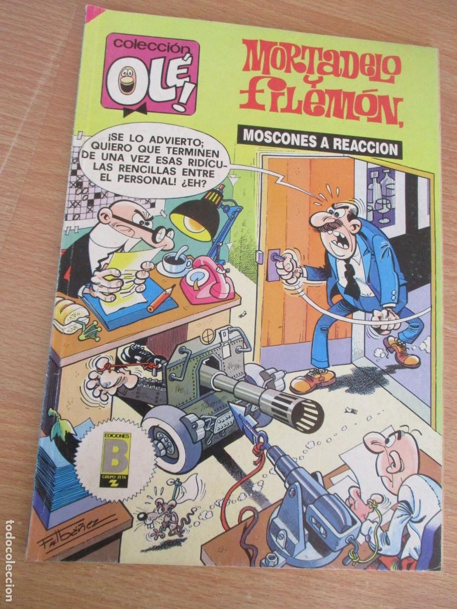 C&oacute;mics: COLECCI&Oacute;N OL&Eacute;-EDC. B-MORTADELO Y FILEM&Oacute;N-N&ordm;. 175-M.140- 1&ordf;. EDC.- 1989
