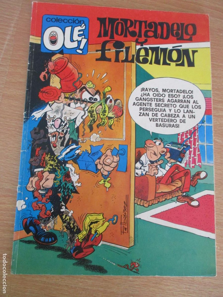 C&oacute;mics: COLECCI&Oacute;N OL&Eacute;-EDC. B-MORTADELO Y FILEM&Oacute;N-N&ordm;. 7-M. 202- 1&ordf;. EDC.- 1991