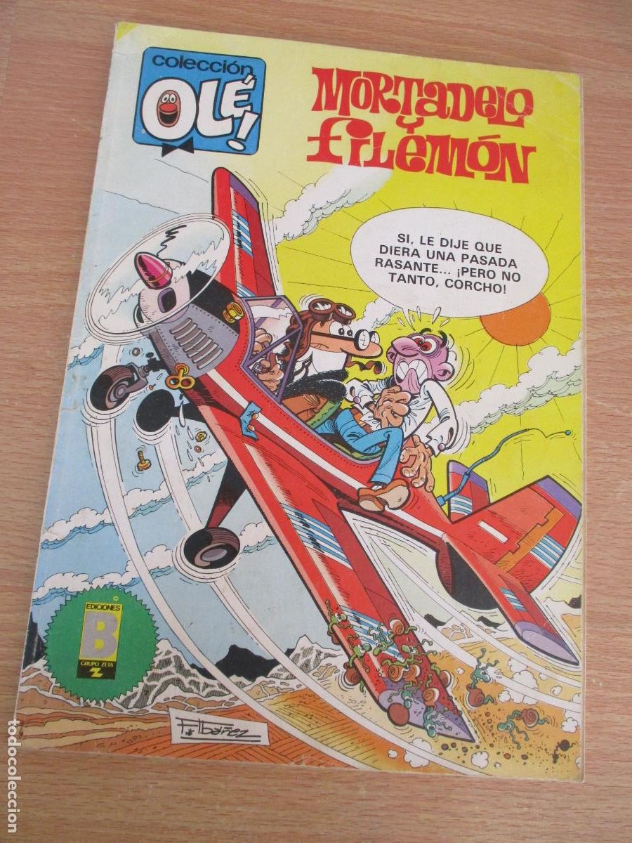 C&oacute;mics: COLECCI&Oacute;N OL&Eacute;-EDC. B-MORTADELO Y FILEM&Oacute;N-N&ordm;. 213-M. 127- 1&ordf;. EDC.- 1989