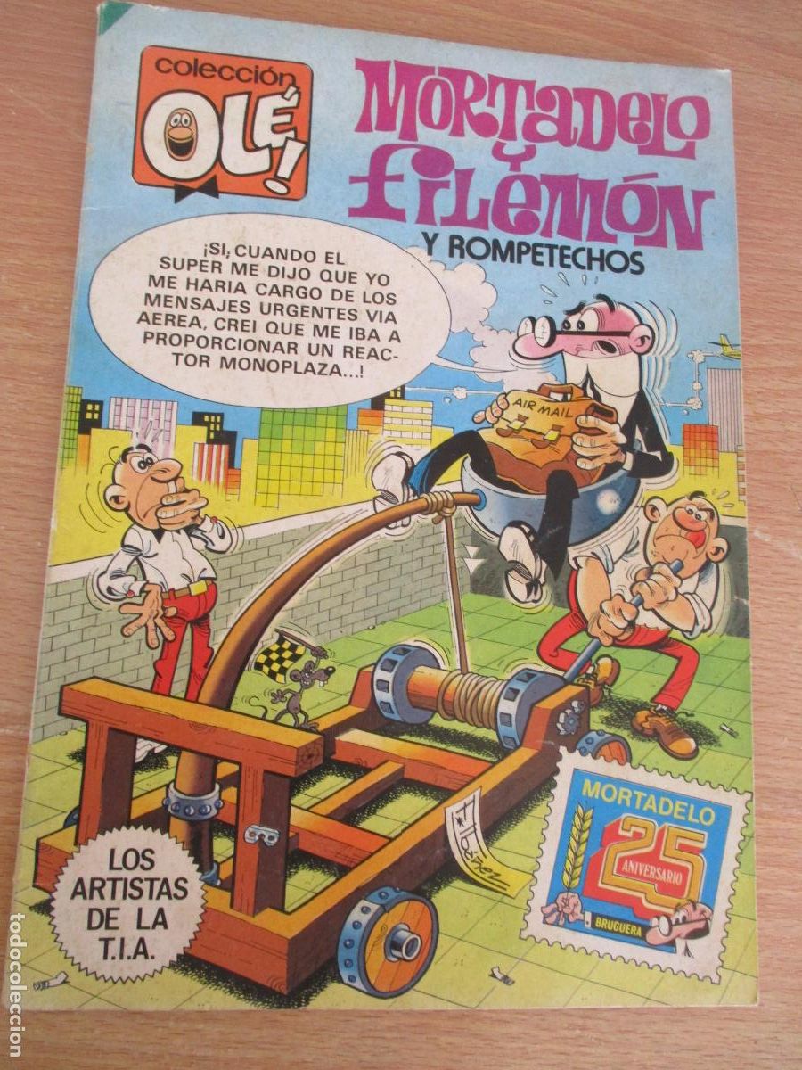 C&oacute;mics: COLECCI&Oacute;N OL&Eacute;-BRUGUERA-MORTADELO Y FILEM&Oacute;N Y ROMPETECHOS-N&ordm;. 279- 1&ordf;. EDC.- 1983