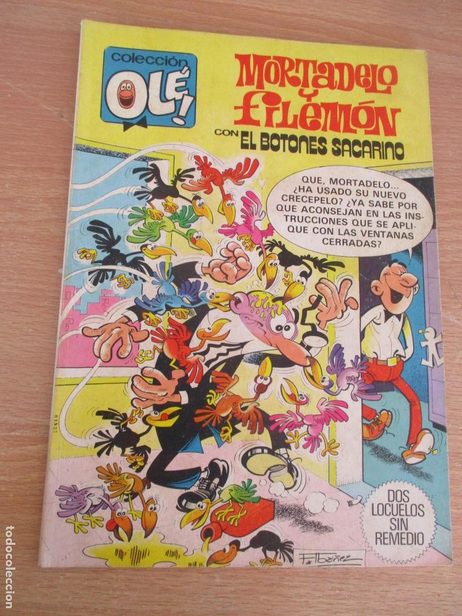 C&oacute;mics: COLECCI&Oacute;N OL&Eacute;-BRUGUERA-MORTADELO Y FILEM&Oacute;N CON EL BOTONES SACARINO-N&ordm;. 239- 1&ordf;. EDC.- 1982