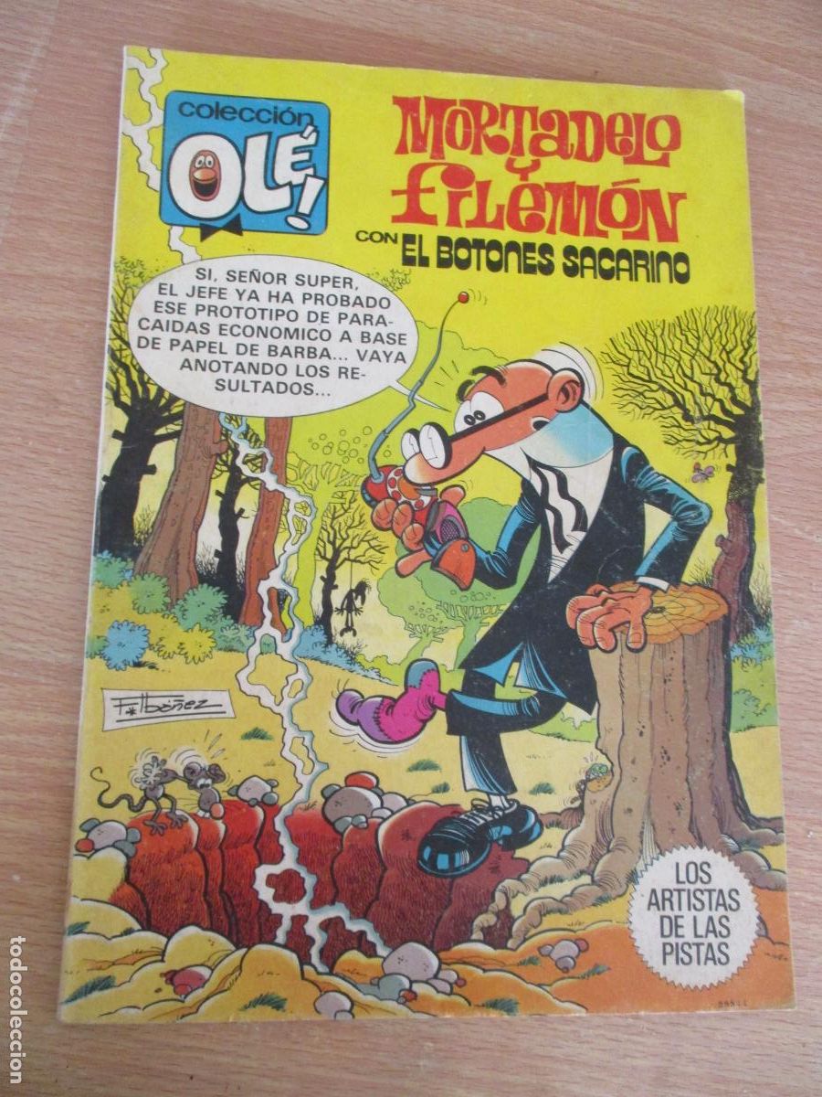 C&oacute;mics: COLECCI&Oacute;N OL&Eacute;-BRUGUERA-MORTADELO Y FILEM&Oacute;N CON EL BOTONES SACARINO-N&ordm;. 233- 1&ordf;. EDC.- 1981