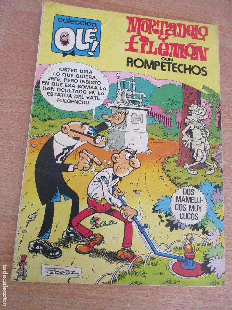 C&oacute;mics: COLECCI&Oacute;N OL&Eacute;-BRUGUERA-MORTADELO Y FILEM&Oacute;N CON ROMPETECHOS-N&ordm;. 228- 1&ordf;. EDC.- 1981