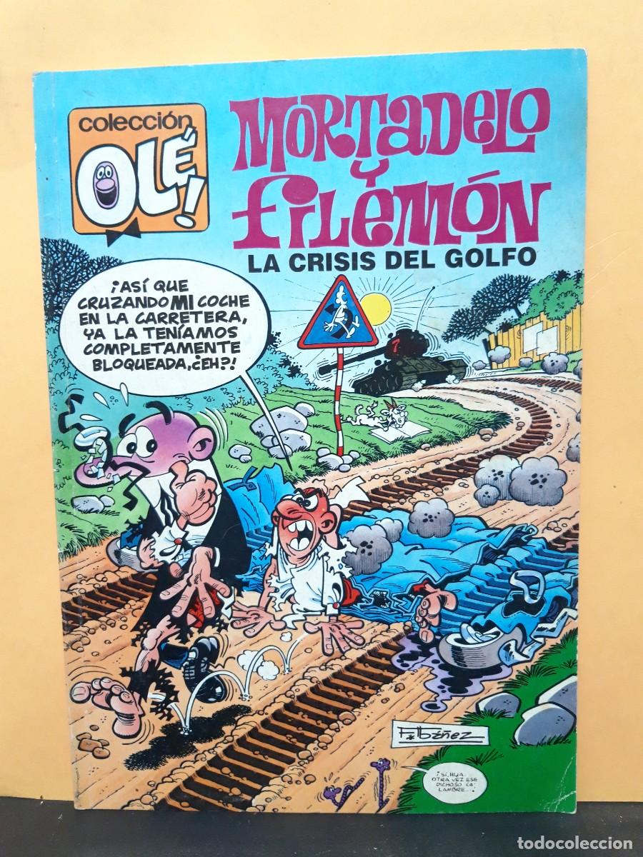 C&oacute;mics: OLE N&ordm; 394-M-213. MORTADELO Y FILEMM&Oacute;N. LA CRISIS DEL GOLFO. 1&ordf; EDICI&Oacute;N. EDICIONES B