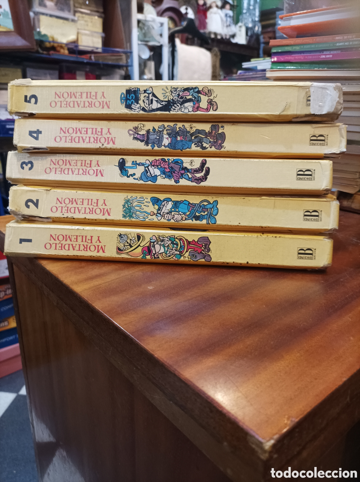 C&oacute;mics: LAS AVENTURAS DE MORTADELO Y FILEM&Oacute;N 1EDICI&Oacute;N 1994 EDICIONES B.. DESCATALOGADO