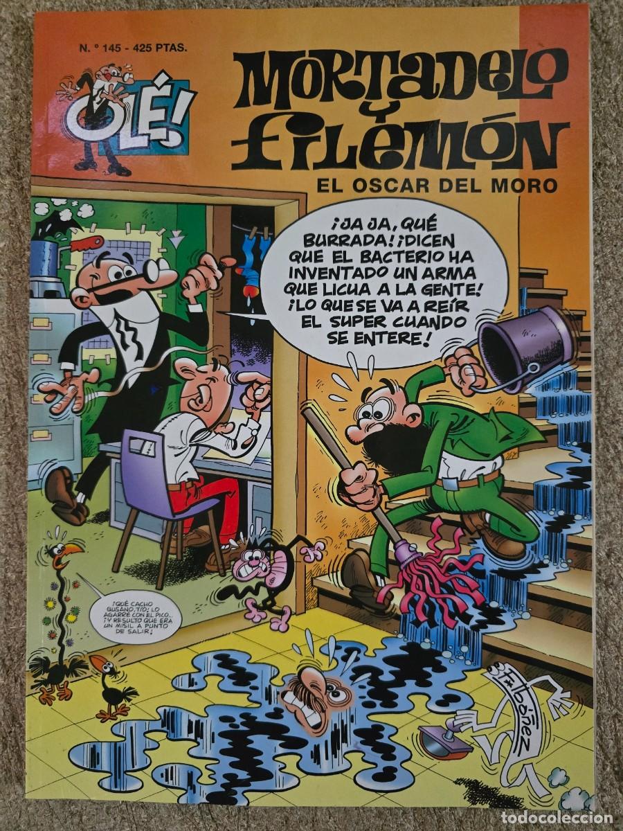 C&oacute;mics: Col.Ole Mortadelo y Filemon 145.El Oscar del Moro.1&ordf; Edicion.Ediciones B.1999
