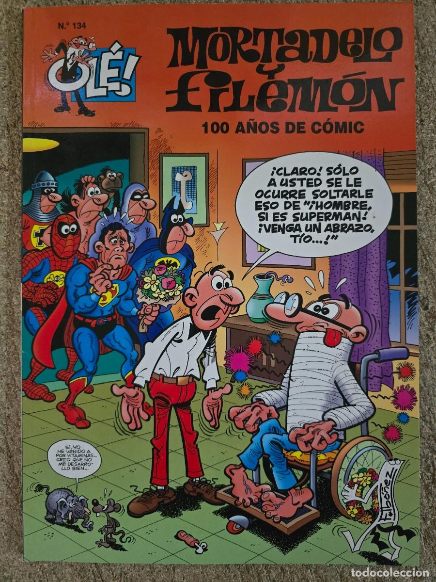 C&oacute;mics: Col.Ole Mortadelo y Filemon 134.100 A&ntilde;os de Comic.1&ordf; Edicion.Ediciones B.1997