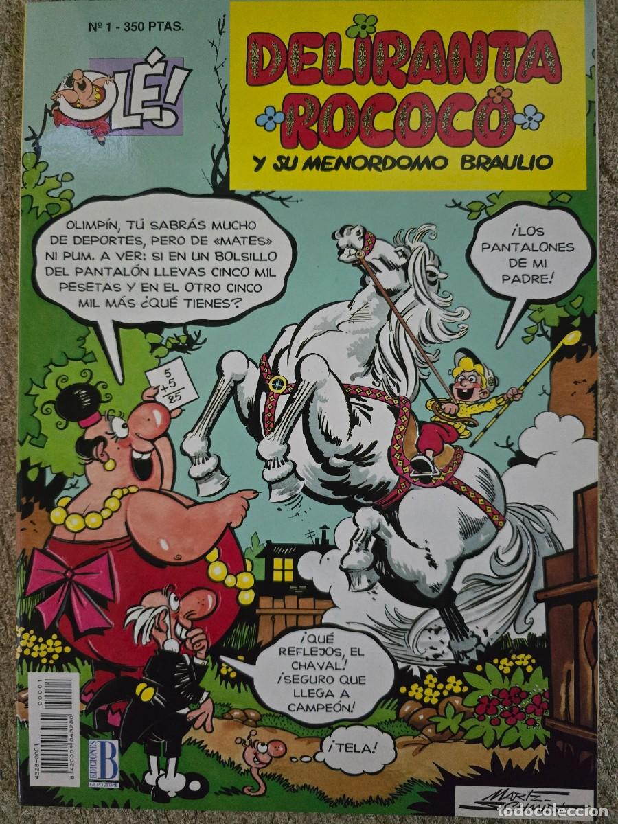 C&oacute;mics: Col.Ole Deliranta Rococo 1.Ediciones B.1993.1&ordf; Edicion - Foto 1