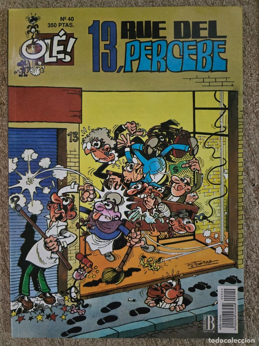 C&oacute;mics: Col.Ole 40.13 Rue del Percebe.Ediciones B.1&ordf; edicion.1993