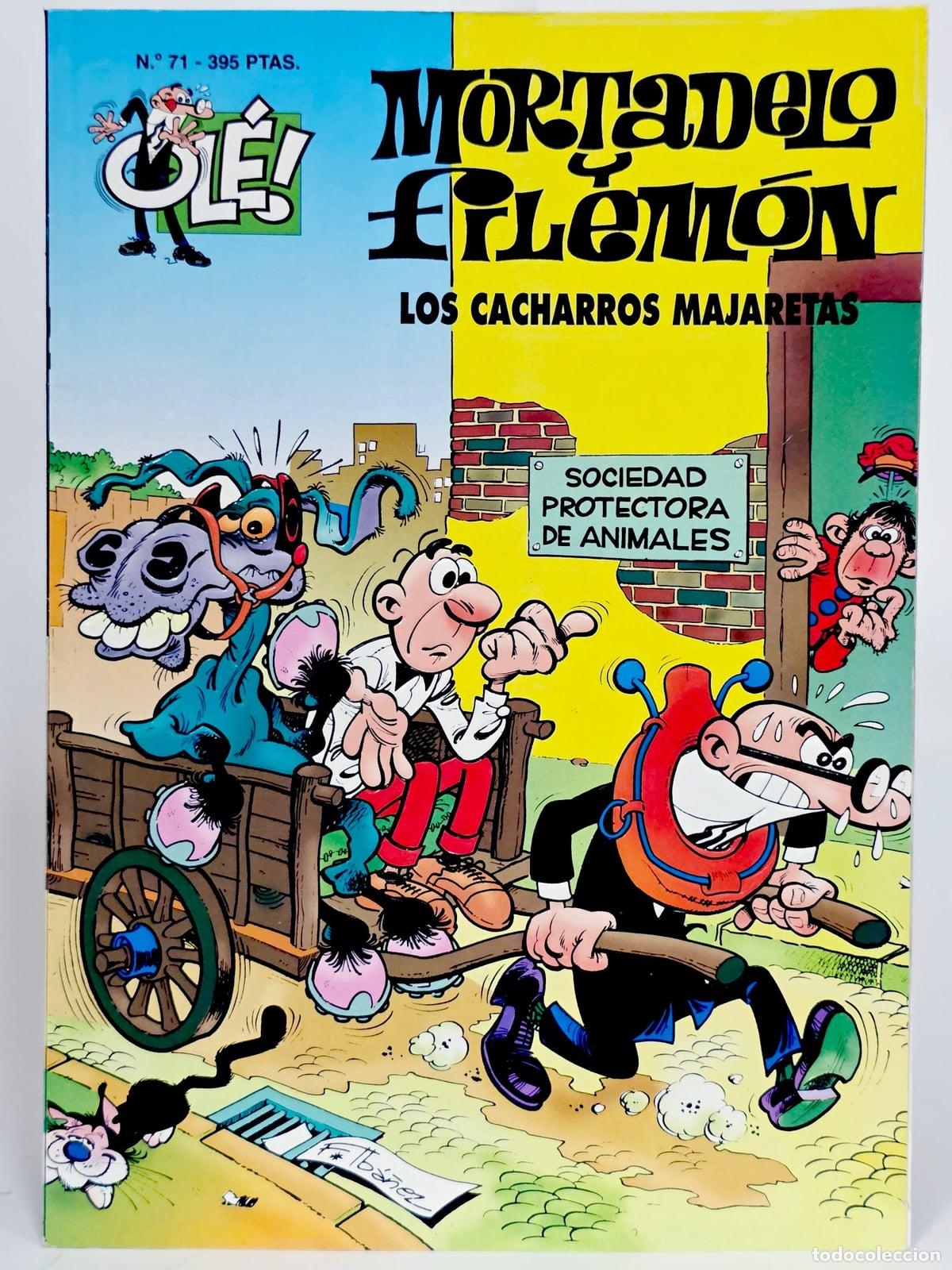 C&oacute;mics: C&Oacute;MIC MORTADELO Y FILEM&Oacute;N 71 OL&Eacute; LOS CACHARROS MAJARETAS SEGUNDA EDICION B VOLUMEN ESTADO