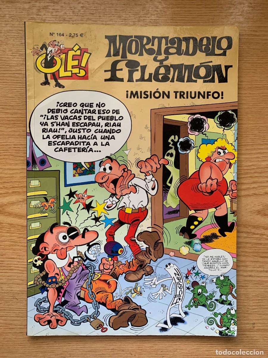 C&oacute;mics: Mortadelo y Filem&oacute;n n&ordm; 164: Misi&oacute;n Triunfo - Colecci&oacute;n Ol&eacute;