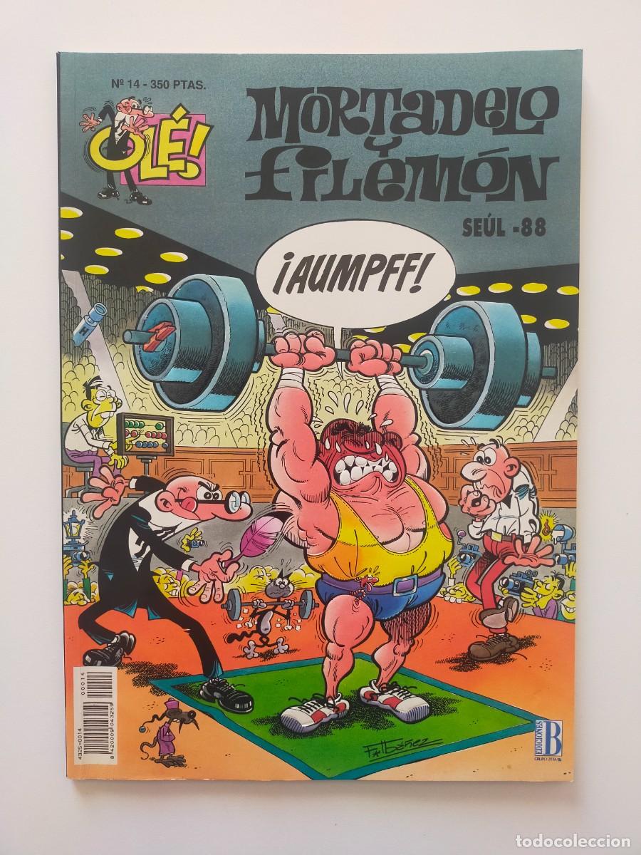 C&oacute;mics: Colecci&oacute;n OLE: MORTADELO Y FILEMON N&ordm; 14: SEUL 88 - 1&ordf; Edici&oacute;n 1993. Ediciones B.