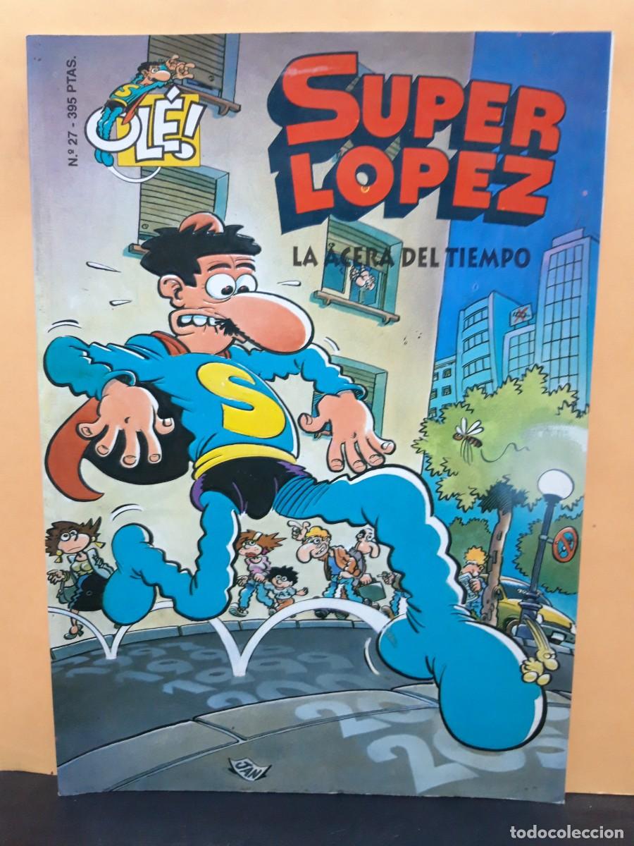 C&oacute;mics: SUPER L&Oacute;PEZ. OL&Eacute; N&ordm; 27. 2&ordf; EDIC. EDICIONES B - Foto 1