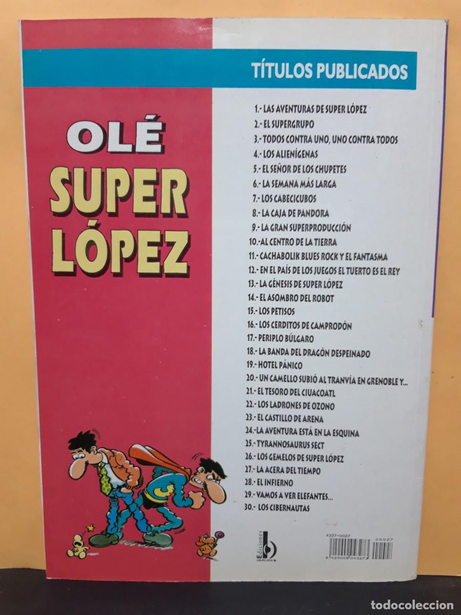 C&oacute;mics: SUPER L&Oacute;PEZ. OL&Eacute; N&ordm; 27. 2&ordf; EDIC. EDICIONES B - Foto 4