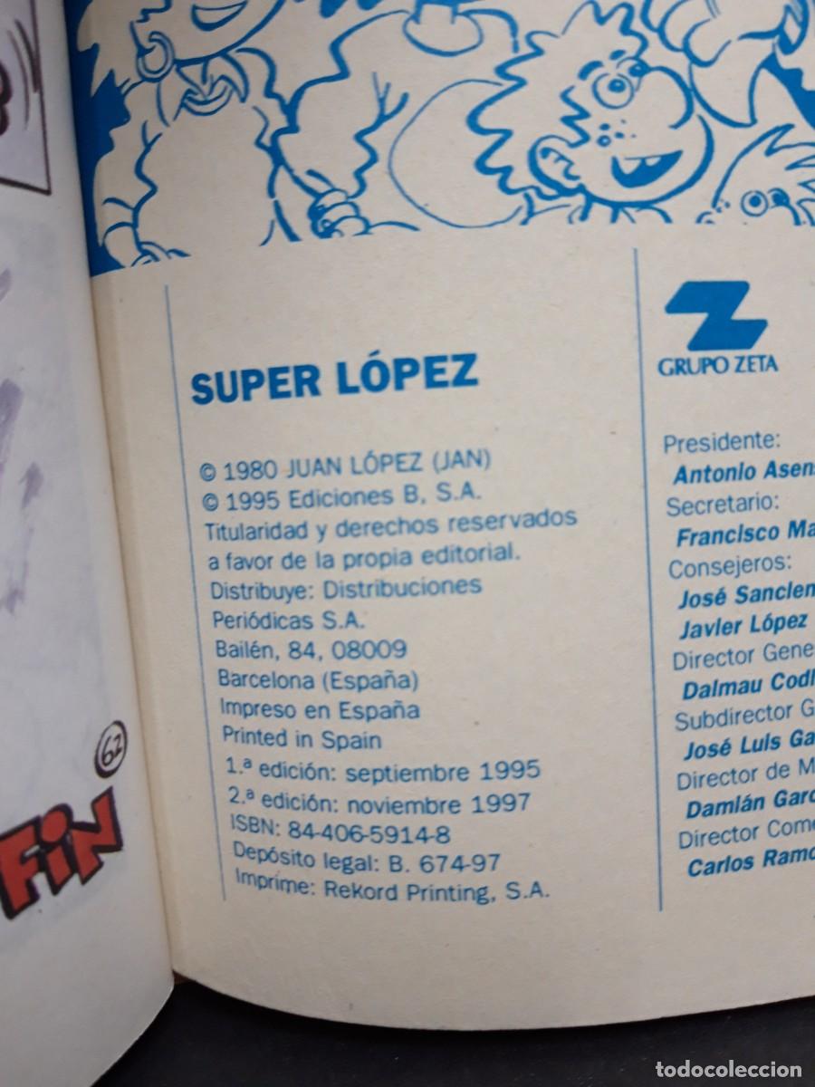 C&oacute;mics: SUPER L&Oacute;PEZ. OL&Eacute; N&ordm; 27. 2&ordf; EDIC. EDICIONES B - Foto 5