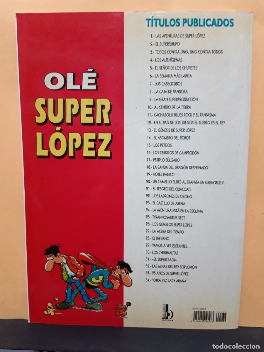 C&oacute;mics: SUPER L&Oacute;PEZ. OL&Eacute; N&ordm; 34. 1&ordf; EDIC. EDICIONES B - Foto 4