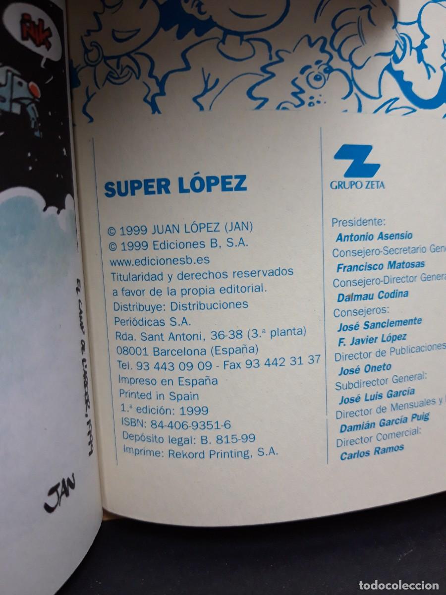 C&oacute;mics: SUPER L&Oacute;PEZ. OL&Eacute; N&ordm; 34. 1&ordf; EDIC. EDICIONES B - Foto 5