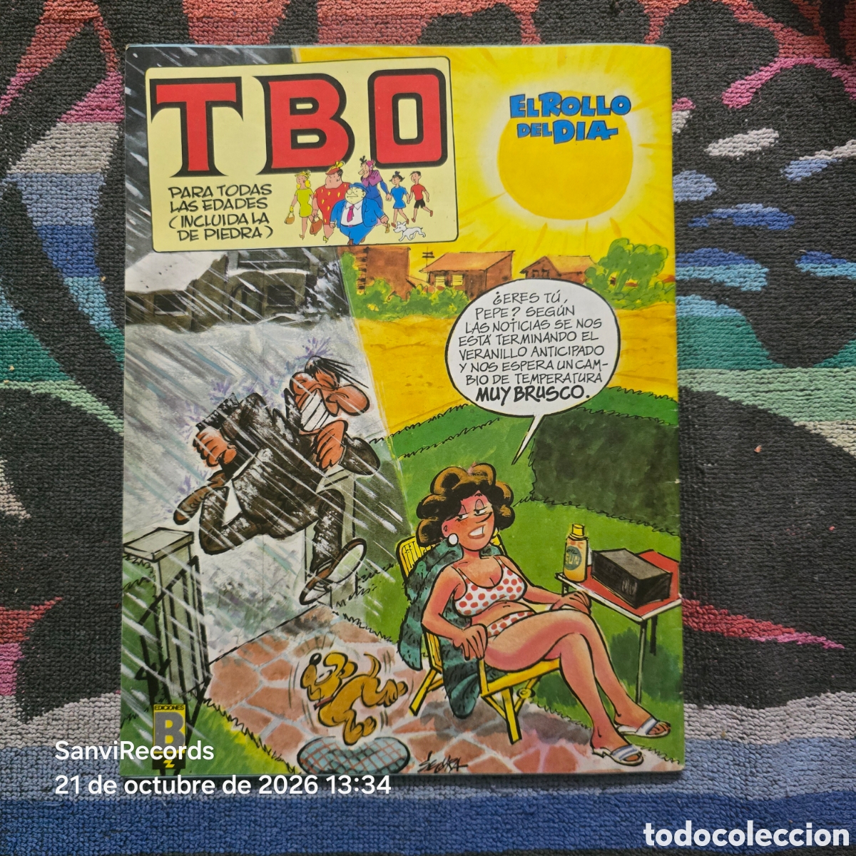 C&oacute;mics: TBO, REVISTA MENSUAL 38 (EDICIONES B) - Foto 2