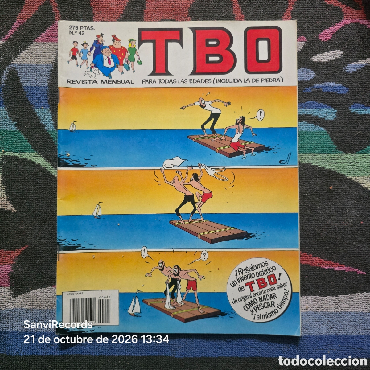 C&oacute;mics: TBO, REVISTA MENSUAL 42 (EDICIONES B)